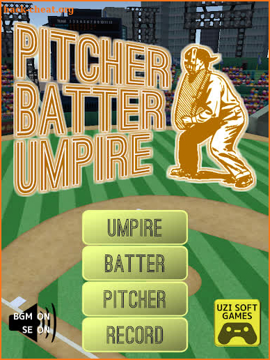 Pitcher Batter Umpire screenshot