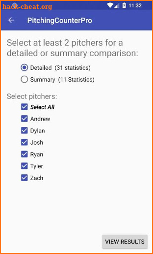 Pitching Counter / Stats Tracker Pro screenshot