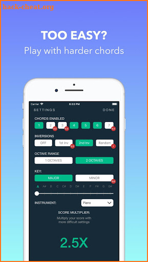 PitchMe - Train Relative Pitch screenshot