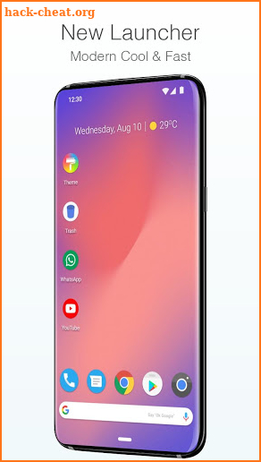 Pixel 4 Style Launcher screenshot