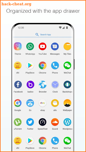 Pixel 4 Style Launcher screenshot