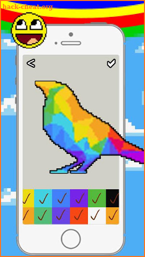 Pixel Art - Animals  poly coloring by number screenshot