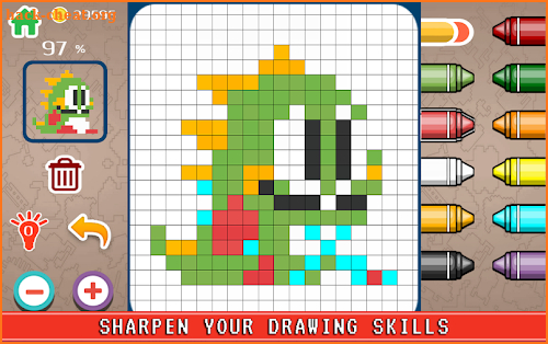 Pixel Art Coloring Book: Draw Sandbox Color Pages screenshot