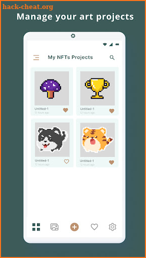 Pixel Art Maker - NFT Creator screenshot