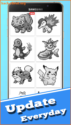 Pixel Art Poke screenshot