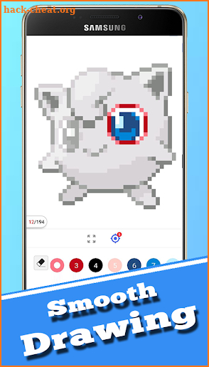 Pixel Art Poke screenshot