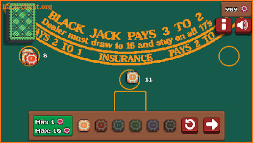 Pixel Blackjack screenshot