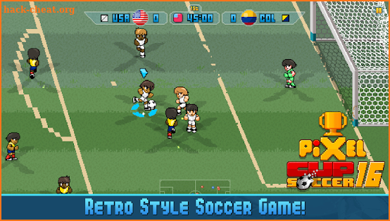 Pixel Cup Soccer 16 screenshot