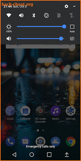 Pixel Dark Theme for LG G7 ThinQ screenshot