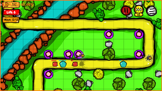 Pixel Defense - Tower Defense Game 2D screenshot