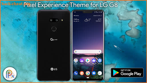 Pixel Experience Theme For LG G8, LG V40 (Pie) screenshot