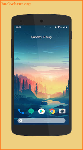 Pixel Material Launcher Pro - Pie Launcher screenshot