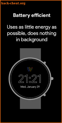 Pixel Minimal Watch Face screenshot