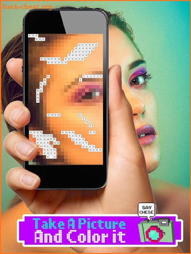 Pixel picture Color By Number Sandbox Art screenshot