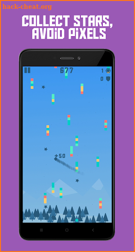 Pixel Rain: Dodge all the pixels screenshot