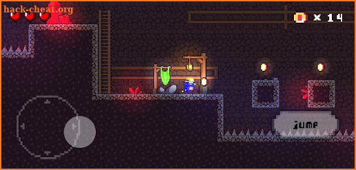 Pixel Sanic : Into the mines screenshot