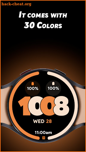 Pixel Sporty 3 - Watch face screenshot