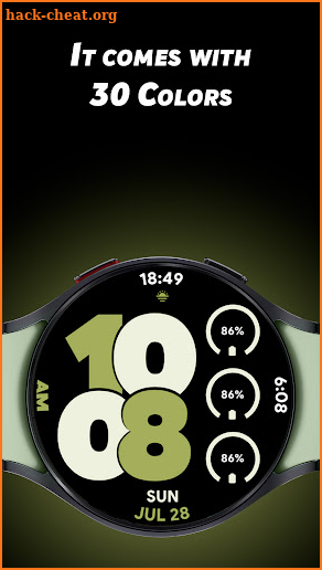 Pixel Sporty - Watch face screenshot