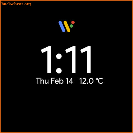 Pixel Watch face - Minimal pixel style watch face screenshot