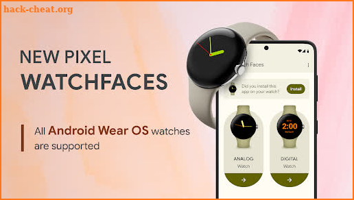 Pixel Watchfaces: Wear OS screenshot