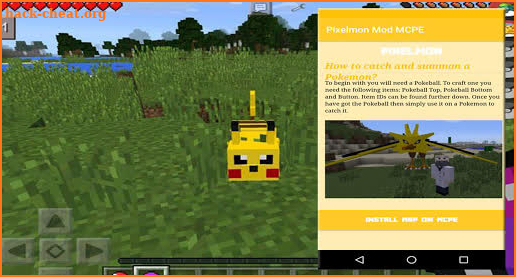 Pixelmon New World Pokecraft Mod for MCPE screenshot