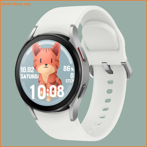 Pixy Cat Watch face screenshot