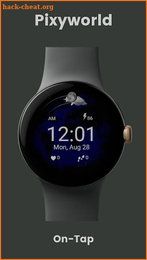 Pixyworld - watchface screenshot