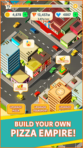 Pizza Corp. - pizza delivery tycoon games screenshot