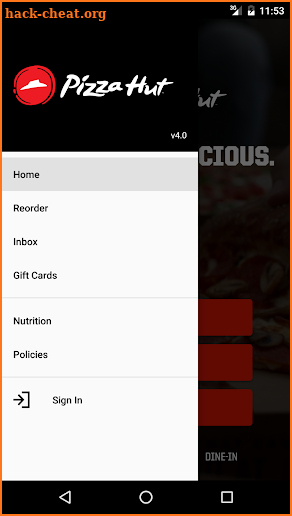 Pizza Hut screenshot