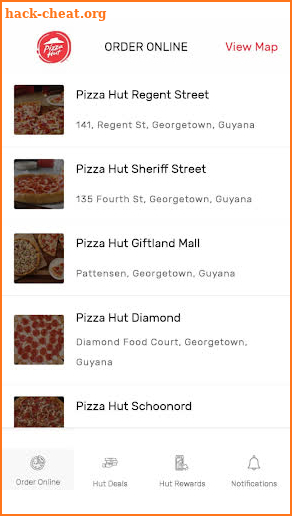 Pizza Hut Guyana screenshot