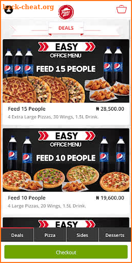 Pizza Hut Nigeria screenshot