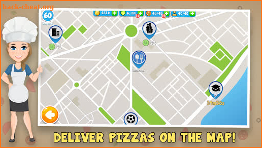 Pizza Inc: Pizzeria restaurant tycoon delivery sim screenshot