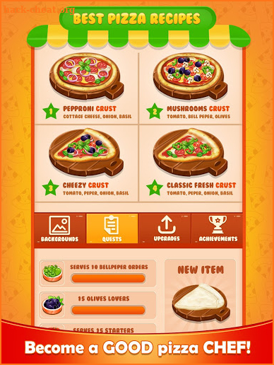 Pizza maker Cuisine: cooking Games For Kids screenshot