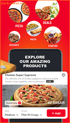 PizzaHut KSA Delivery & Pickup screenshot