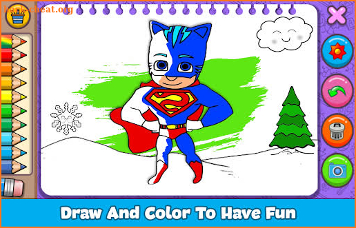 PJ Coloring book for Masks screenshot