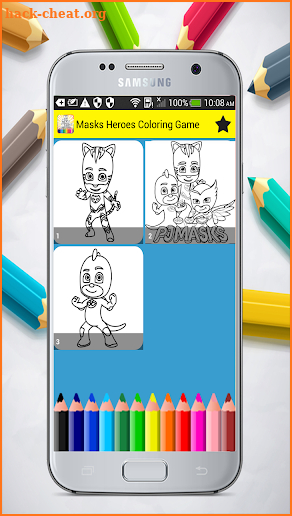 PJ Hero Masks Coloring Book screenshot