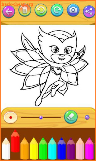 PJ Heroes Masks Coloring Book screenshot