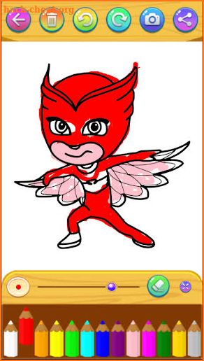 PJ-Masks Hero Coloring book screenshot