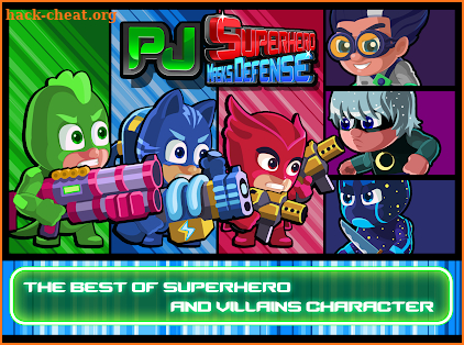 PJ Masks Hero VS Villains Defense screenshot