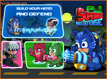 PJ Masks Hero VS Villains Defense screenshot