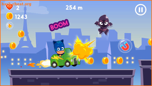 PJ Masks: Superhero racing screenshot