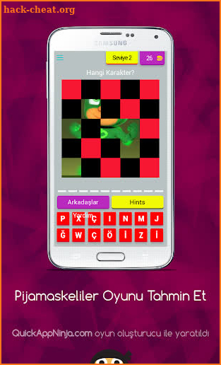 PJ Oyunu Karakter Tahmin Et screenshot