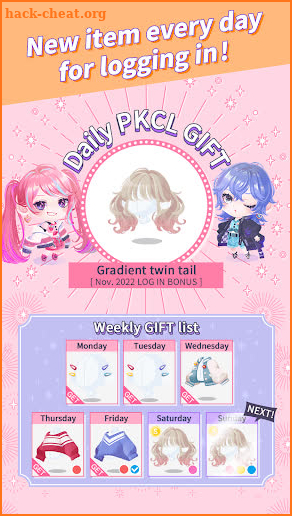 PKCL Twins - avatar dress up screenshot