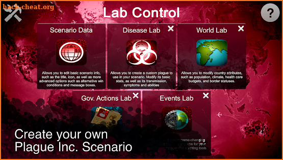 Plague Inc: Scenario Creator screenshot