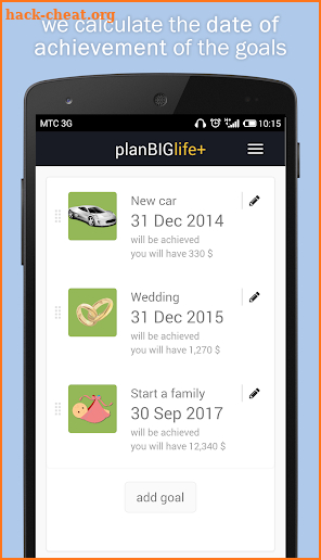 Plan Big Life+ screenshot