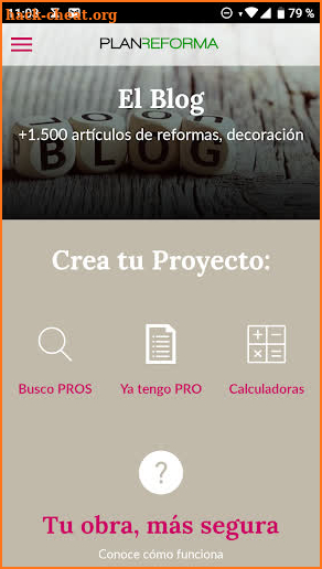 Plan Reforma | Tu obra fácil y con garantías screenshot