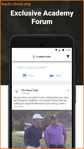 Plane Truth Golf Academy screenshot