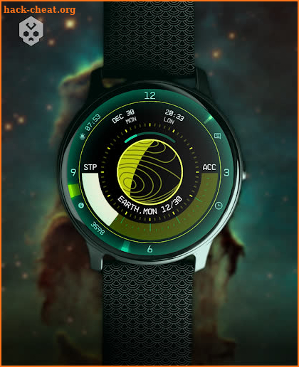 Planet Explorer Watch Face screenshot