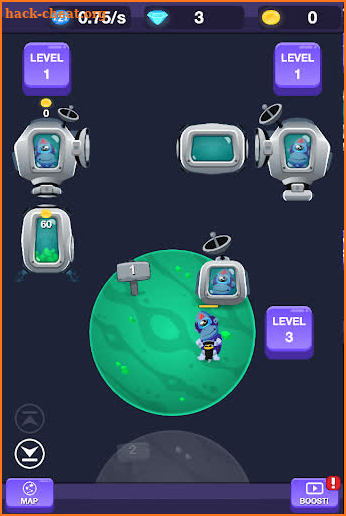 Planet Miner FRVR screenshot