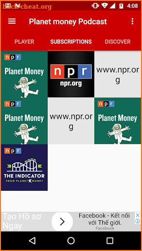 Planet Money Podcast screenshot